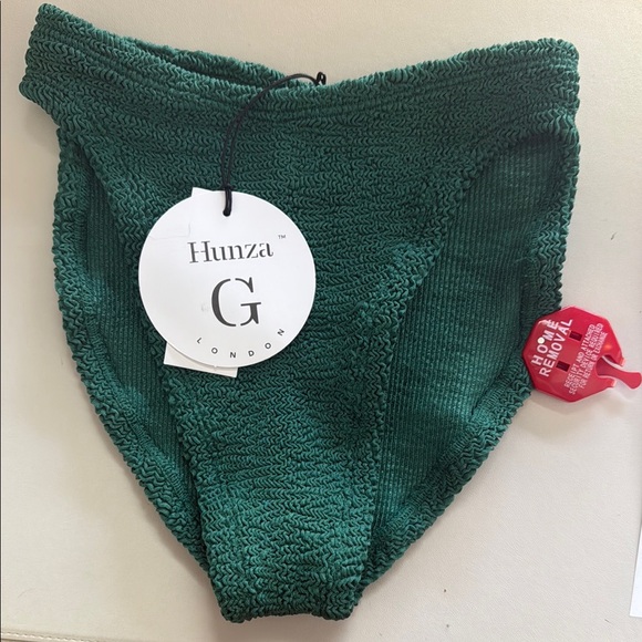 Hunza G Emerald Textured Bikini - Picture 4 of 6